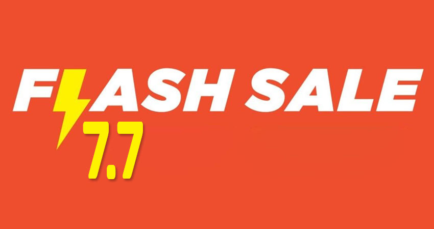 Flash Sale 7.7 – Đếm Ngược Đến Ngày 7 Tháng 7 Dương Lịch